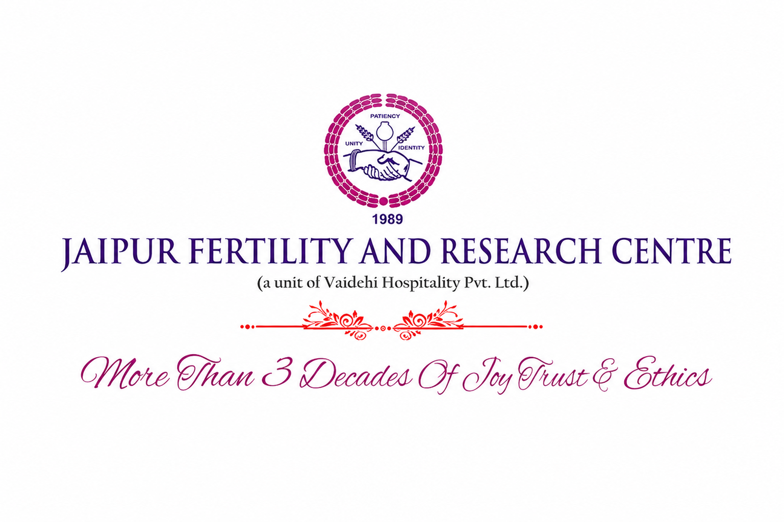 Happy baby representing fertility success